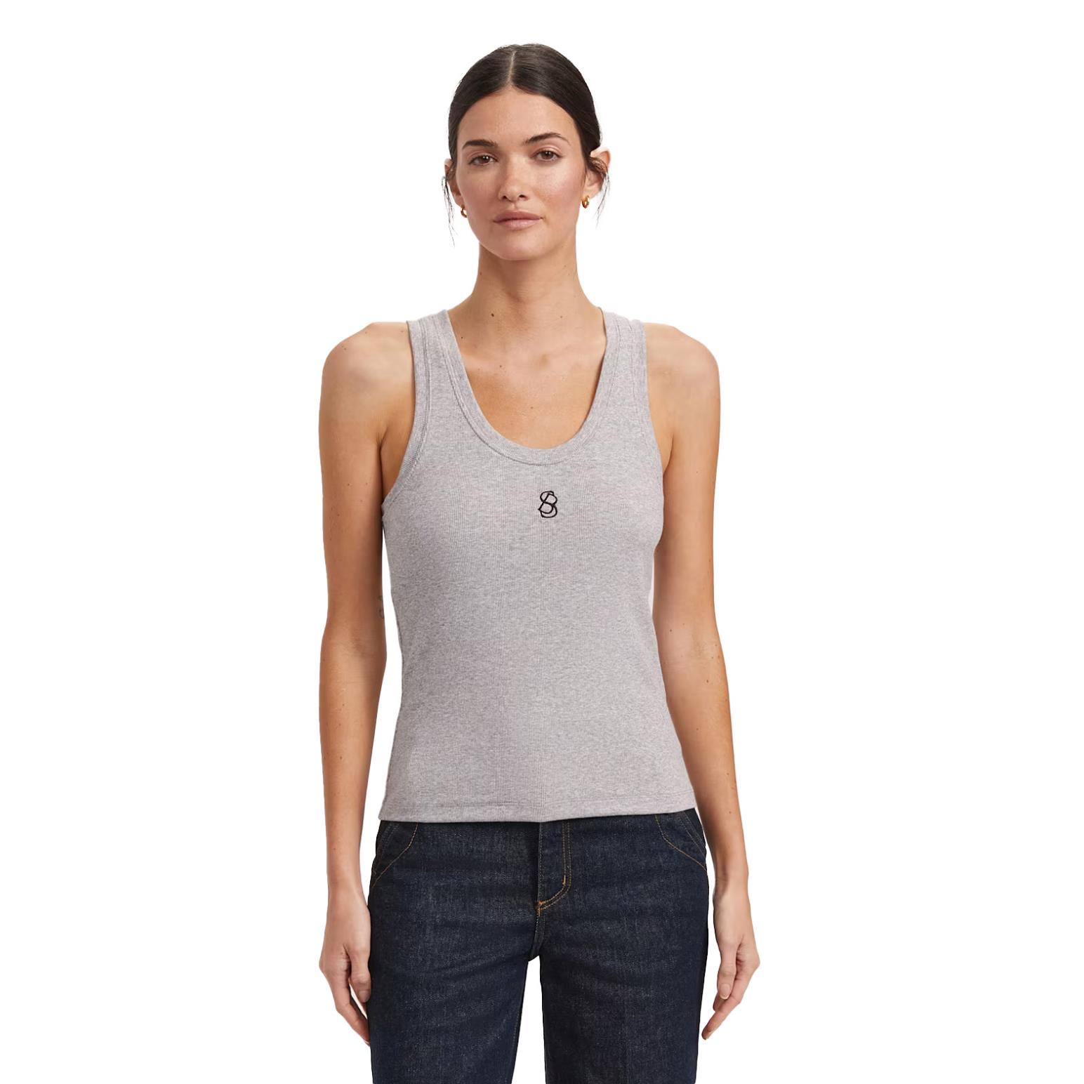 SABA Sasha Logo Scoop Tank